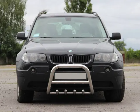 Кенгурятник (нерж.) 60 мм для BMW X3 E83 2003-2010 рр — BMW X3 E83 2003-2010 гг. DianaParts