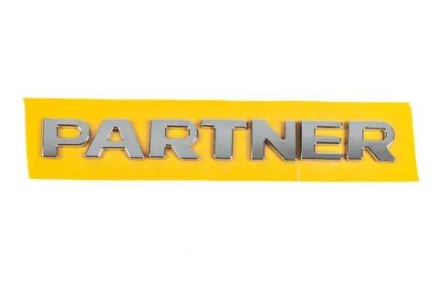 Напис Partner (215мм на 25мм) для Peugeot Partner 1996-2008 рр — Peugeot Partner 1996-2008 гг. DianaParts