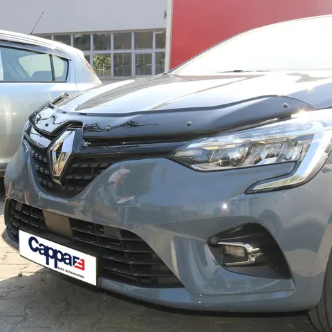 Дефлектор капота (EuroCap) для Renault Clio V 2019- рр — Renault Clio V 2019- гг. DianaParts
