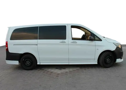 Бокові пороги (під фарбування) ExtraLong, 1 зсувні двері для Mercedes Vito/V-class W447 2014- рр — Mercedes Vito/V-class W447 2014- гг. DianaParts
