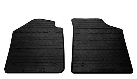 Гумові килимки (Stingray) 2 шт, Premium - без запаху гуми для Renault Kangoo 1998-2008 рр — Renault Kangoo 1998-2008 гг. DianaParts