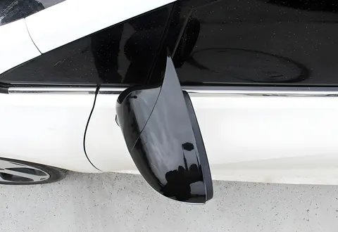 Накладки на дзеркала BMW-Style (З поворотом, 2 шт) для Kia Rio 2012-2017 рр — Kia Rio 2012-2017 гг. DianaParts