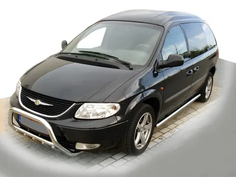 Передня дуга WT003 (нерж.) для Chrysler Voyager 2001-2007 рр — Chrysler Voyager 2001-2007 гг. DianaParts