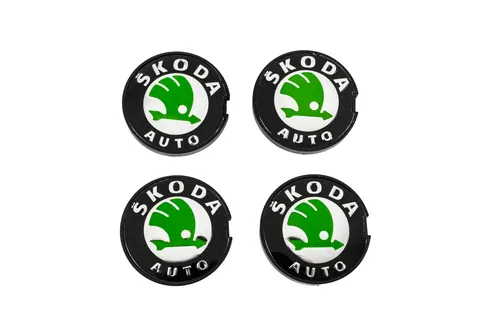 Ковпачки на диски 56/51мм sk5651 (4 шт) для Skoda — Skoda DianaParts