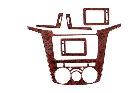 Накладки на панель Дерево для Toyota Hilux 2006-2015 рр — Toyota Hilux 2006-2015 гг. DianaParts