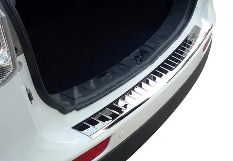 Накладка на задній бампер OmsaLine (2012-2015, нерж) для Mitsubishi Outlander рр — Mitsubishi Outlander 2012-2021 гг. DianaParts