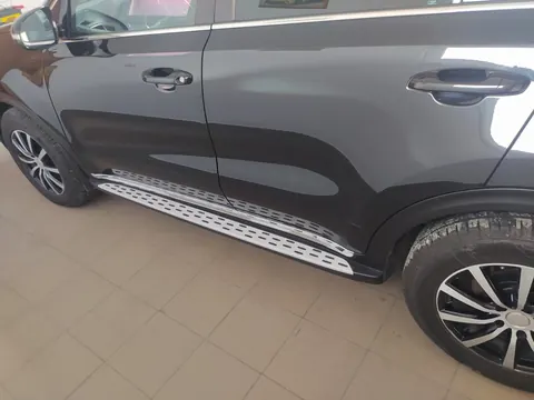 Бокові пороги V2, OEM для Kia Sportage 2015-2021 рр — Kia Sportage 2015-2021 гг. DianaParts