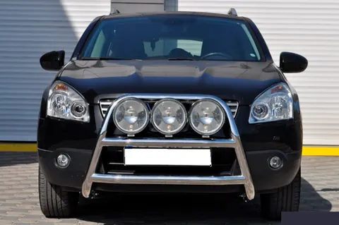 Кенгурятник WT018 (нерж.) для Nissan Qashqai 2007-2010 рр — Nissan Qashqai 2007-2010 гг. DianaParts
