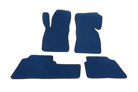 Килимки EVA (Синій) для Hyundai Santa Fe 1 2000-2006 рр — Hyundai Santa Fe 1 2000-2006 гг. DianaParts