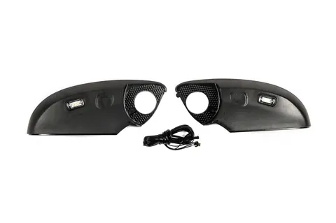 Нижня частина дзеркала (з LED-підсвіткою) для Toyota Land Cruiser 200 2007-2021 рр — Toyota Land Cruiser 200 2007-2021 гг. DianaParts