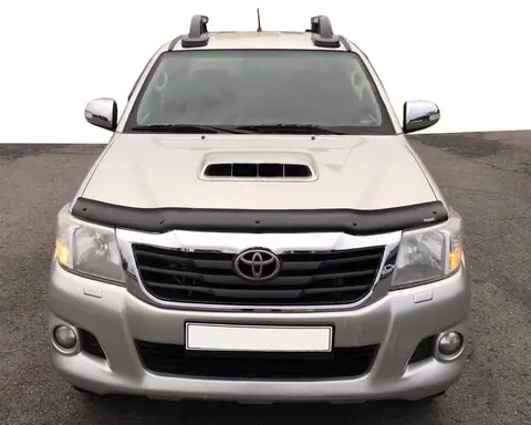Дефлектор капота 2011-2015 (EuroCap) для Toyota Hilux рр — Toyota Hilux 2006-2015 гг. DianaParts