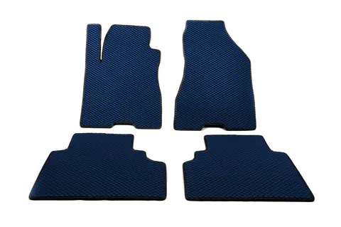 Килимки EVA (Синій) для Hyundai Tucson JM 2004- рр — Hyundai Tucson JM 2004- гг. DianaParts