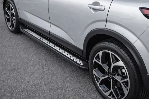Бокові пороги Vision New Black (2 шт., Алюміній) для Nissan Qashqai 2021- рр — Nissan Qashqai 2021- гг. DianaParts