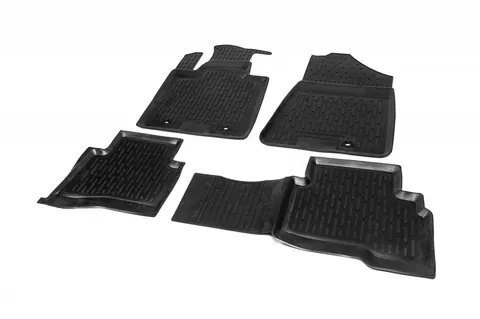 Гумові килимки (4 шт, Niken 3D) для Hyundai Tucson TL 2016-2021 рр — Hyundai Tucson TL 2016-2021 гг. DianaParts