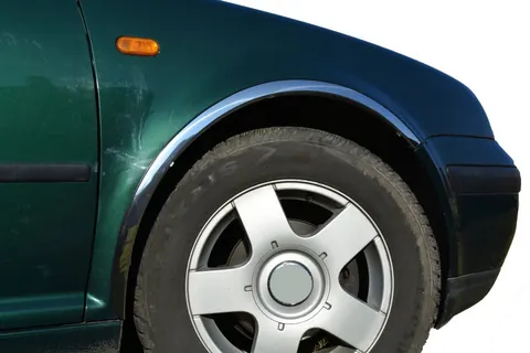 Накладки на арки (4 шт, нерж) для Volkswagen Golf 4 1997-2006 рр — Volkswagen Golf 4 1997-2006 гг. DianaParts