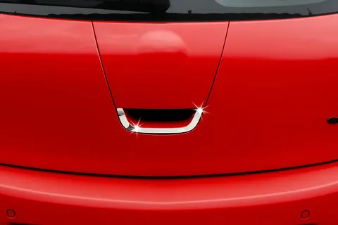 Накладка на задню ручку (нерж.) OmsaLine - Італійська нержавійка для Opel Astra J 2009-2015 рр — Opel Astra J 2009-2015 гг. DianaParts