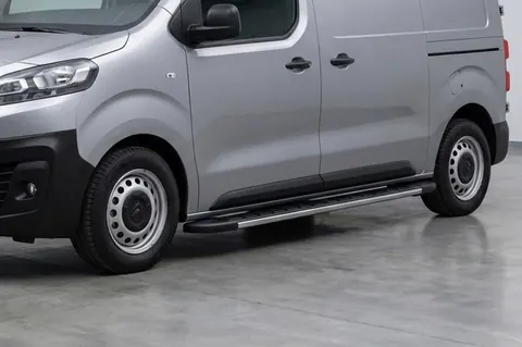 Бокові пороги Duru (2 шт., алюміній) M - Середня база для Toyota Proace 2016- рр — Toyota Proace 2016- гг. DianaParts
