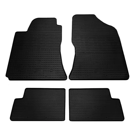 Гумові килимки (4 шт, Stingray Premium) для Toyota Corolla 2002-2007 рр — Toyota Corolla 2002-2007 гг. DianaParts