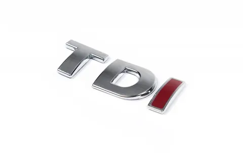 Напис Tdi Під оригінал, Червона І для Volkswagen Polo 1994-2001 рр — Volkswagen Polo 1994-2001 гг. DianaParts