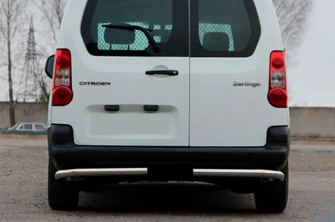 Задні кути AK-003 (нерж.) для Peugeot Partner Tepee 2008-2018 рр — Peugeot Partner Tepee 2008-2018 гг. DianaParts