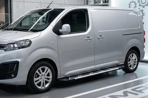 Бокові пороги Sunrise (2 шт., алюміній) XS – Коротка база для Toyota Proace 2016- рр — Toyota Proace 2016- гг. DianaParts