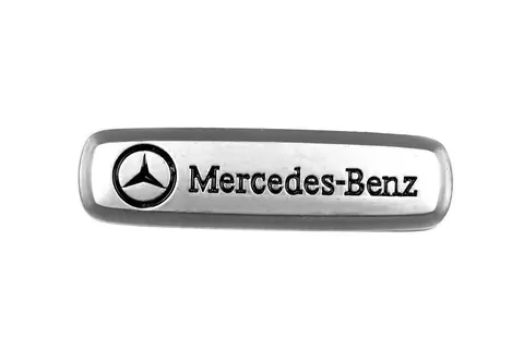 Mercedes Шильдик алюмінієвий для килимків (1шт) для Mercedes-Benz — Mercedes-Benz DianaParts