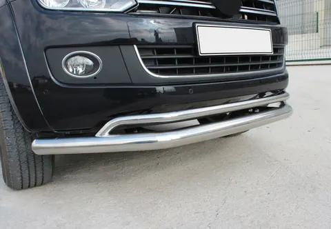 Передній вус подвійний Vegas 2010-2016 (нерж) d70/42 мм для Volkswagen Amarok рр — Volkswagen Amarok 2010-2022 гг. DianaParts