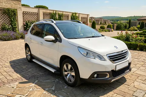 Бокові пороги Maya V2 (2 шт., алюміній) для Peugeot 2008 2013-2019 рр — Peugeot 2008 2013-2019 гг. DianaParts
