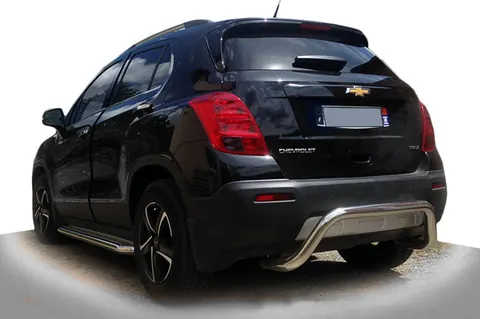 Задня дуга AK007 (нерж.) для Chevrolet Trax 2012-2023 рр — Chevrolet Trax 2012-2023 гг. DianaParts