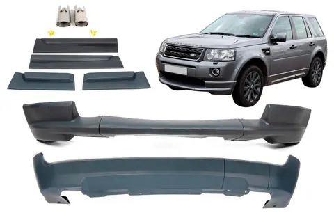 Комплект обвісів (ABS-пластик) для Land Rover Freelander II 2006-2014 рр — Land Rover Freelander II 2006–2014 гг. DianaParts