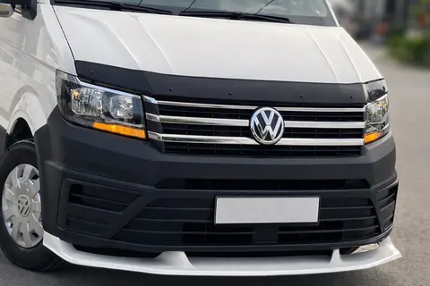Накладка ліп на передній бампер (під фарбування) для Volkswagen Crafter 2016- рр — Volkswagen Crafter 2016- гг. DianaParts