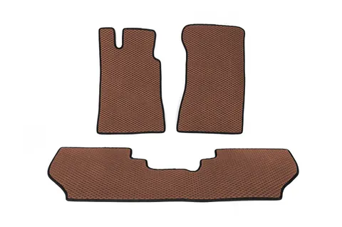 Килимки EVA (Коричневий) Передні (2 шт) для Toyota Land Cruiser 70 1984- рр — Toyota Land Cruiser 70 1984- гг. DianaParts
