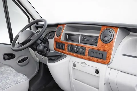 Накладки на панель (2004-2010) Дерево для Renault Master рр — Renault Master 1998-2010 гг. DianaParts