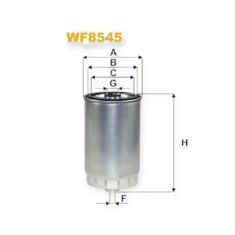 Фільтр паливний Hyundai Santa Fé III 2.0CRDi (12-) WIX FILTERS