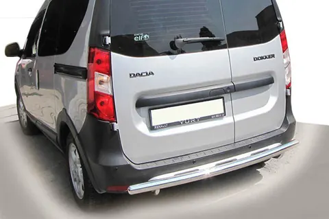 Задня дуга AK002 (нерж) для Renault Dokker 2013-2022 рр — Renault Dokker 2013-2022 гг. DianaParts