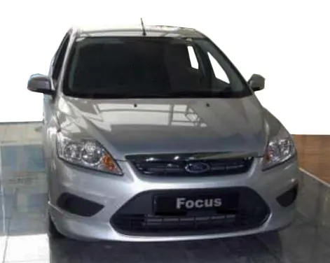 Накладка на передній бампер Sedan (під фарбування) для Ford Focus II 2005-2008 рр — Ford Focus II 2005-2008 гг. DianaParts