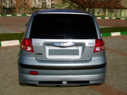 Задня нижня накладка (під фарбування) для Hyundai Getz 2002- рр — Hyundai Getz 2002- гг. DianaParts