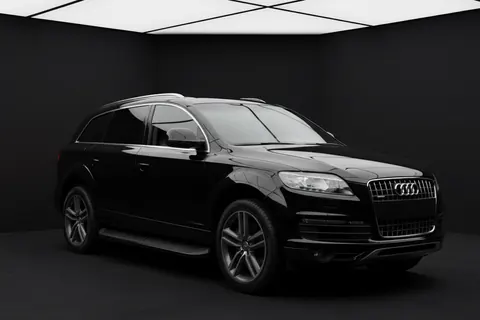 Бокові пороги Tayga Black (2 шт., алюміній) для Ауди Q7 2005-2015 рр — Audi Q7 2005-2015 гг. DianaParts