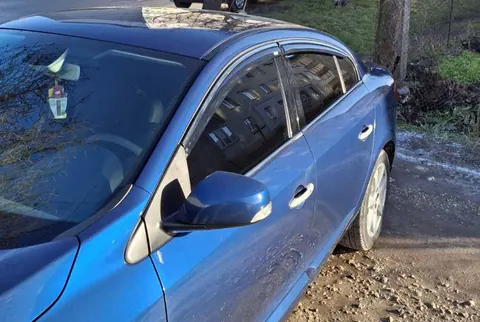 Вітровики з хромованим молдингом (4 шт, Niken) для Renault Fluence 2009-2016 рр — Renault Fluence 2009-2016 гг. DianaParts