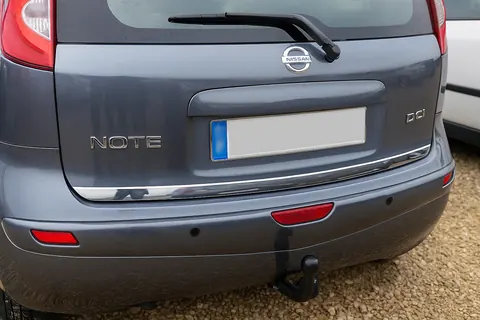 Кромка багажника (нерж.) для Nissan Note 2004-2012 рр — Nissan Note 2004-2012 гг. DianaParts