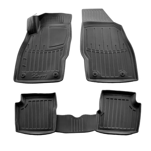 Килимки Stingray 3D (5 шт) для Opel Corsa E 2015-2019 рр — Opel Corsa E 2015-2019 гг. DianaParts