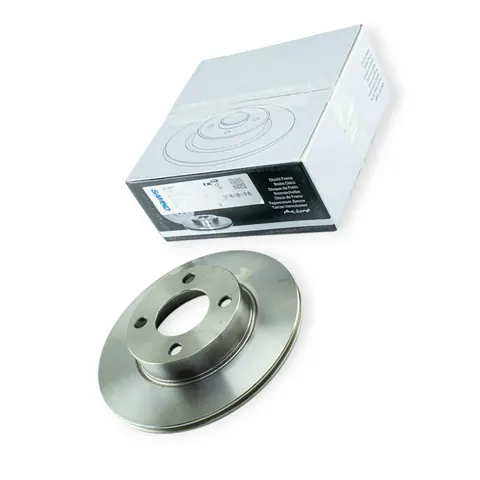 Диск гальмівний Audi 80, 100 (1986-) передній (d256x13mm) SAMKO — Гальмівна система DianaParts