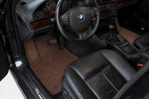 Килимки EVA (коричневі) для BMW 5 серія E39 1996-2003 рр — BMW 5 серия E39 1996-2003 гг. DianaParts