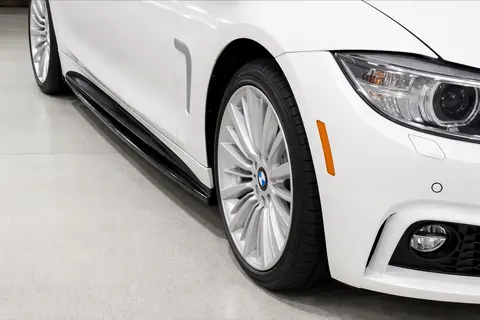 Бокові пороги EuroCap (чорна) для BMW 4 серія F32/F33/F36 2012-2020 рр — BMW 4 серия F32/F33/F36 2012-2020 гг. DianaParts