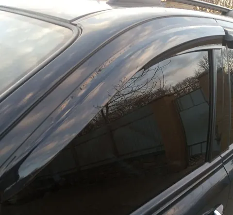 Вітровики (4 шт., Sunplex Sport) для Kia Sorento I BL 2002-2009 рр — Kia Sorento I BL 2002-2009 гг. DianaParts