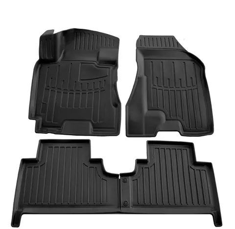Килимки Stingray 3D (4 шт, поліуретан) для Hyundai Tucson JM 2004- рр — Hyundai Tucson JM 2004- гг. DianaParts