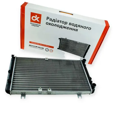 Радіатор охолодження двигуна 1117, 1118 1,6 1,4 DK — Автозапчастини DianaParts