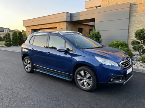 Бокові пороги Maya Blue (2 шт., алюміній) для Peugeot 2008 2013-2019 рр — Peugeot 2008 2013-2019 гг. DianaParts