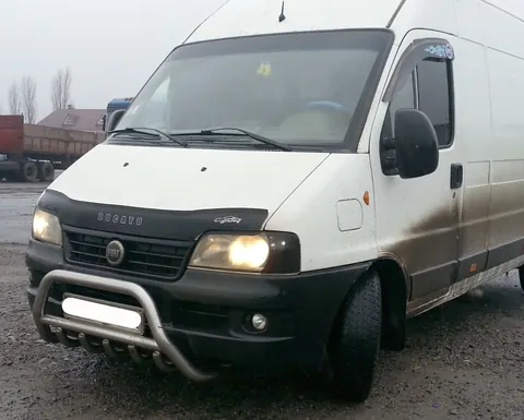 Кенгурятник WT003 (нерж.) для Fiat Ducato 1995-2006 рр — Fiat Ducato 1995-2006 гг. DianaParts