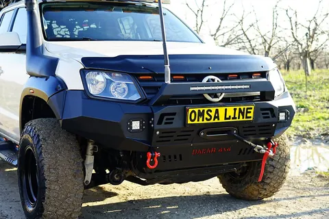Передній бампер Dakar для Volkswagen Amarok 2010-2022 рр — Volkswagen Amarok 2010-2022 гг. DianaParts